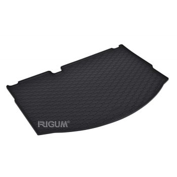   Rigum fekete gumi csomagtértálca kb 1cm peremmel CITROËN C3 2010- (mankókerékkel)(404098)