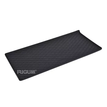   Eco fekete gumi csomagtértálca kb 1 cm peremmel Fiat 500 Hatchback 2007-2020
