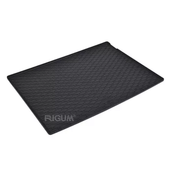   Eco fekete gumi csomagtértálca kb 1 cm peremmel FORD Focus HB 2018- teljes pótkerékkel