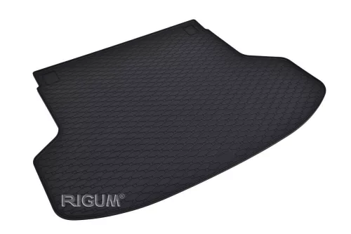 Eco fekete gumi csomagtértálca kb 1 cm peremmel Kia Ceed III kombi/SW 2018-