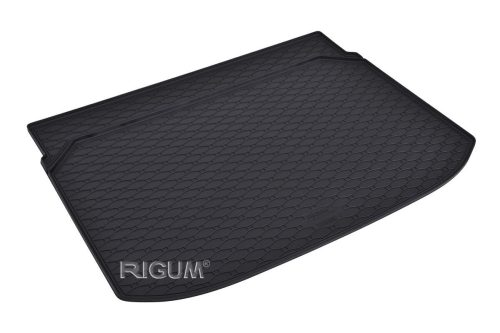 Rigum fekete gumi csomagtértálca kb 1cm peremmel Nissan Qashqai III J12 Crossover 2021-