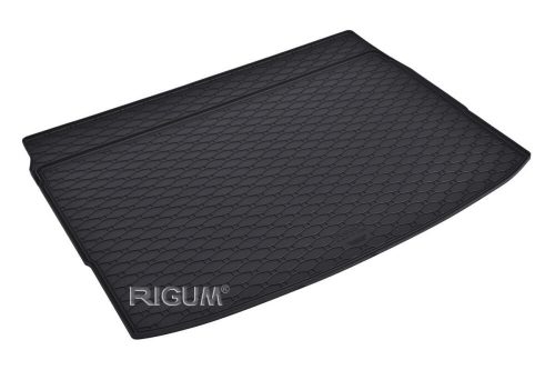 Rigum fekete gumi csomagtértálca kb 1cm peremmel Nissan Qashqai II SUV 2014-2021