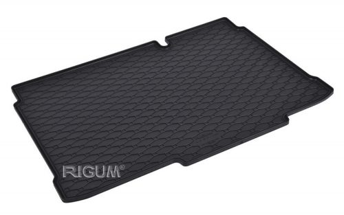 Rigum fekete gumi csomagtértálca kb 1cm peremmel OPEL Corsa D 2007- alsó pozícióban