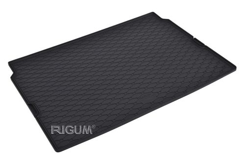 Rigum fekete gumi csomagtértálca kb 1cm peremmel Peugeot e-2008 Crossover 2020-