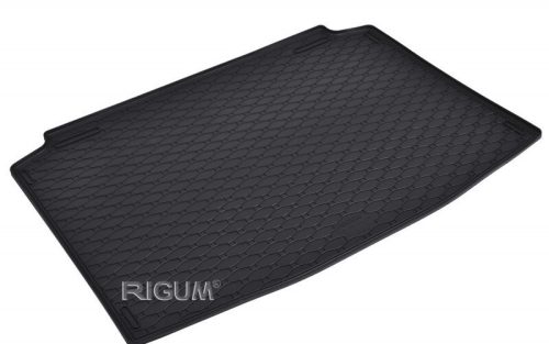 Rigum fekete gumi csomagtértálca kb 1cm peremmel PEUGEOT 308 HB 2013-
