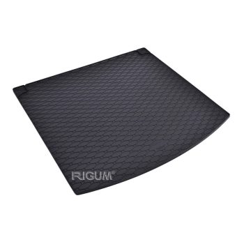   Rigum fekete gumi csomagtértálca kb 1cm peremmel Seat Leon III ST /  Leon X-Perience Kombi 2014-