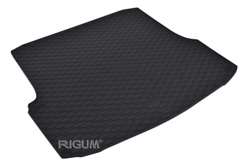 Rigum fekete gumi csomagtértálca kb 1cm peremmel Skoda Octavia II Sedan  2004-2013