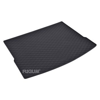   Rigum fekete gumi csomagtértálca kb 1cm peremmel Volkswagen Tiguan II SUV 2016-