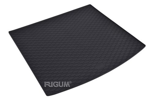 Rigum fekete gumi csomagtértálca kb 1cm peremmel Volkswagen Touran II Minivan 2015-