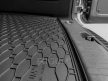 Rigum fekete gumi csomagtértálca kb 1cm peremmel Volkswagen Caddy IV 2020- 5 üléses