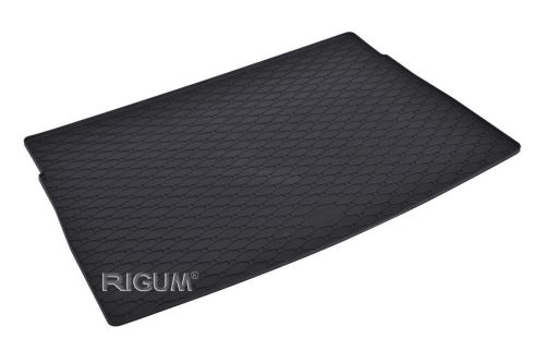 Rigum fekete gumi csomagtértálca kb 1cm peremmel Volkswagen Golf VIII GTE Hatchback 2019-