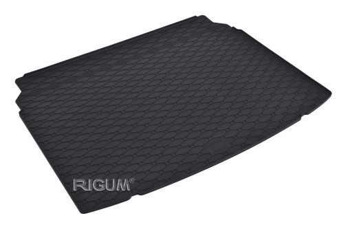 Rigum fekete gumi csomagtértálca kb 1cm peremmel Volkswagen Taigo SUV 2021-