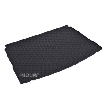   Rigum fekete gumi csomagtértálca kb 1cm peremmel Volkswagen Tiguan II SUV 2016-