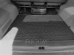 Eco fekete gumi csomagtértálca kb 1 cm peremmel Volkswagen T6.1 Transporter 2019 -L2, hosszú