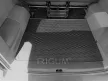 Eco fekete gumi csomagtértálca kb 1 cm peremmel Volkswagen T6.1 Transporter 2019 -L2, hosszú