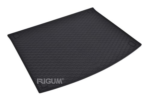 Rigum fekete gumi csomagtértálca kb 1cm peremmel Volkswagen Touareg II SUV 2010-2018
