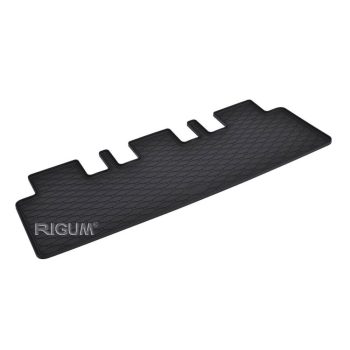   Eco fekete gumi csomagtértálca kb 1 cm peremmel Volkswagen T7 2021- rövid változat -L1