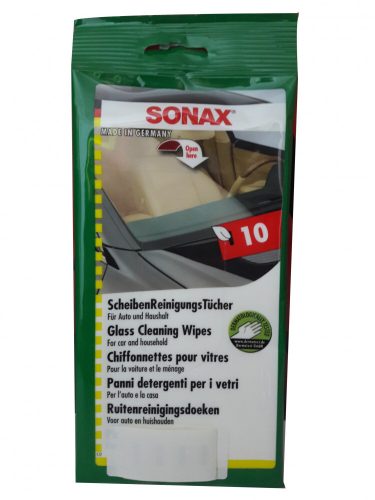 Sonax Üvegtisztitó Kendő 10Db-Os