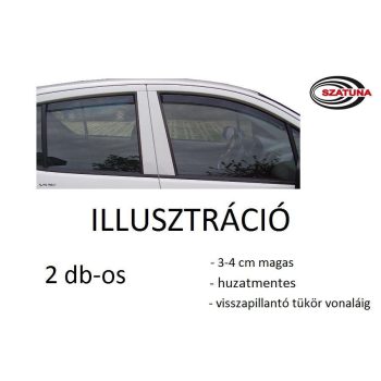   Sporty 2 darabos légterelő Dacia Logan 4 ajtós 2004-2012 , Dacia Logan MCV 5 ajtós 2004-2012 (F0015)