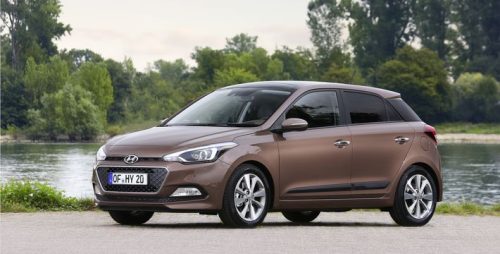 Sporty 2 darabos légterelő,  Hyundai i 20, 5 ajtós, 2014-