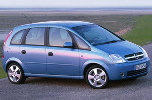 Sporty Opel Meriva Sporty légterelő szett első+hátsó ablakra, 4 db 5 2003-2010