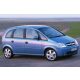 Sporty Opel Meriva Sporty légterelő szett első + hátsó ablakra, 4db} 5 2003-2010