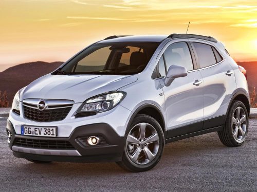 Sporty Opel Mokka Sporty légterelő szett első + hátsó ablakra, 4db} 5 2012-2020