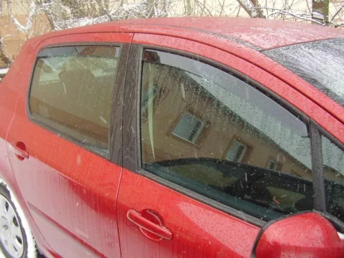 Sporty Peugeot 307 Sporty légterelő szett első+hátsó ablakra, 4 db 5 2001-2008