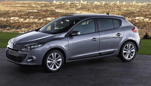 Sporty 4 darabos légterelő Renault Megane 2009-, 5 ajtós