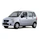 Sporty Suzuki Wagon R+ Sporty légterelő szett első+hátsó ablakra, 4 db 5 2000-2006