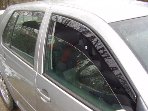 Sporty Volkswagen Golf IV. Sporty légterelő szett első+hátsó ablakra, 4 db 5 1998-2004