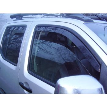  Sporty Nissan Navara Sporty légterelő szett első + hátsó ablakra, 4db 4 2004-2015