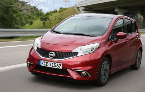 Sporty 2 darabos légterelő, Nissan Note, 5 ajtós, 2013-
