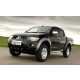 Sporty Mitsubishi L 200 Sporty légterelő szett első + hátsó ablakra, 4db} 4 2006-2015