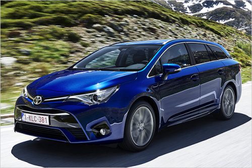 Sporty Toyota Avensis Sporty légterelő szett első + hátsó ablakra, 4db} 5 2015-