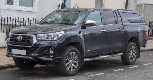 Sporty Toyota Hilux Sporty légterelő pár első ablakra, 2db} 4 2016-