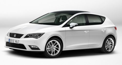 Sporty 2 darabos légterelő, Seat Leon, 5 ajtós, 2012-