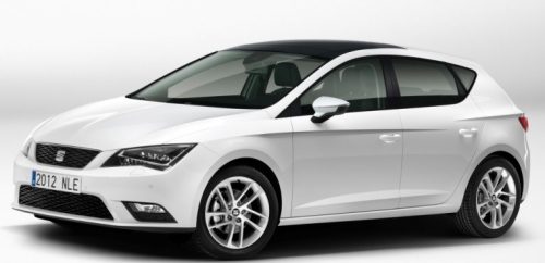 Sporty 4 darabos légterelő Seat Leon, 5 ajtós, 2012-