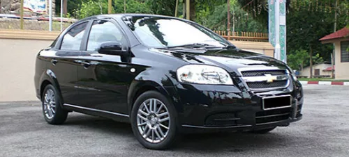 Sporty Chevrolet Aveo Sporty légterelő szett első+hátsó ablakra, 4 db 4 2005-2011