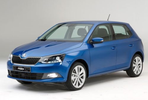 Sporty 4 darabos légterelő, Skoda Fabia III., 5 ajtós, 2015-