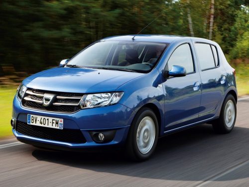 Sporty Dacia Sandero Sporty légterelő szett első + hátsó ablakra, 4db} 5 2012-2020