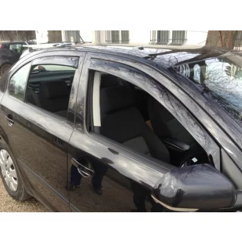   Szatuna Škoda Octavia II Szatuna légterelő szett első+hátsó ablakra, 4 db 4 2004-2012