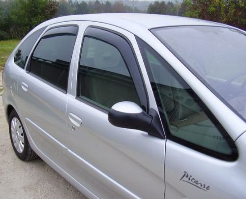 Szatuna Citroën Xsara Picasso Szatuna légterelő szett első + hátsó ablakra, 4db} 5 1999-2010