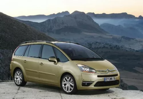 Szatuna Citroën C4 Grand Picasso Szatuna légterelő szett első + hátsó ablakra, 4db} 5 2006-2013