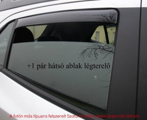 Szatuna Citroën C4 Szatuna légterelő szett első + hátsó ablakra, 4db} 5 2011-2020