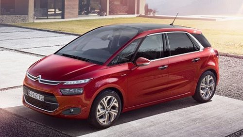 Szatuna Citroën C4 Picasso Szatuna légterelő szett első + hátsó ablakra, 4db 5 2014-