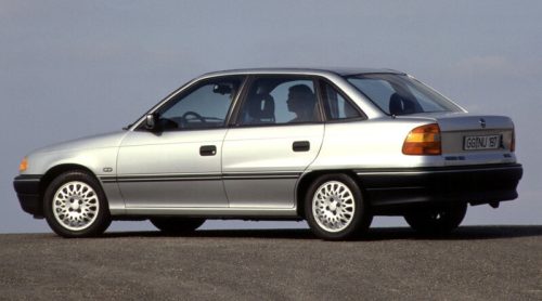 Szatuna Opel Astra F Szatuna légterelő szett első + hátsó ablakra, 4db 4 1992-1994