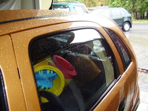 Szatuna Opel Corsa C Szatuna légterelő szett első+hátsó ablakra, 4 db 5 2000-2006