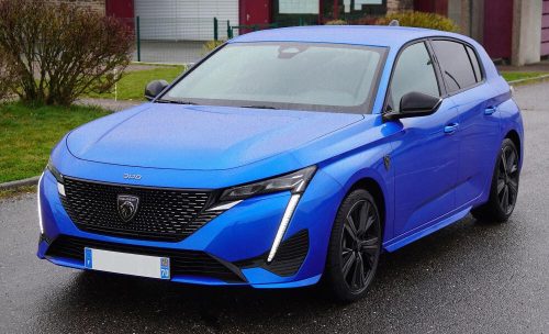 Szatuna Peugeot 308 Szatuna légterelő pár első ablakra, 2db 5 2022-