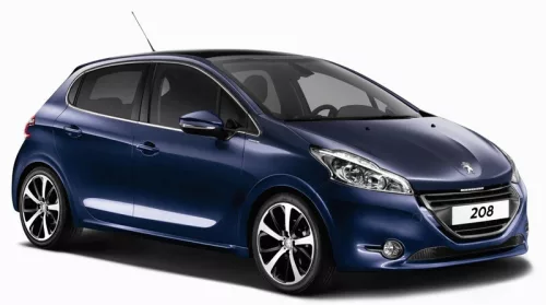 Szatuna Peugeot 208 Szatuna légterelő szett első+hátsó ablakra, 4 db 5 2012-2019